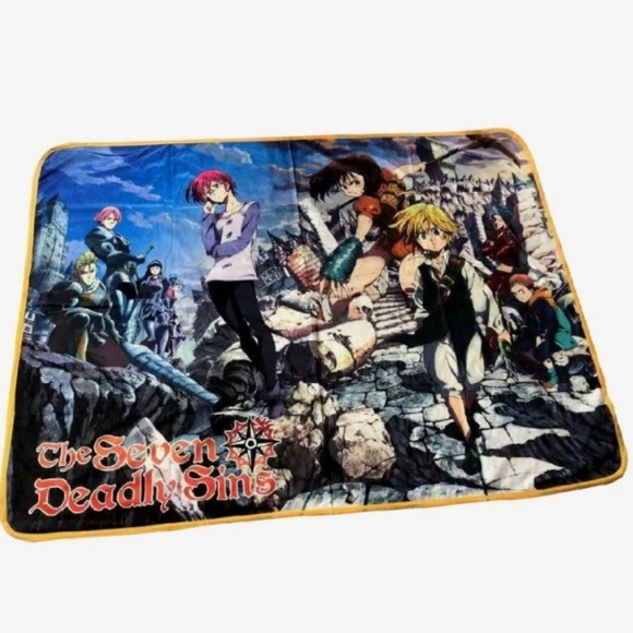 Seven Deadly Sins Throw - Picture 1 of 2